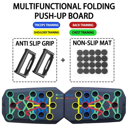 Kit d'Entraînement Pompes. Planche Multifonctionnelle avec comptage automatique 