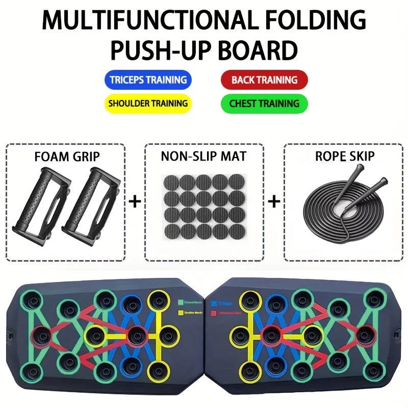 Kit d'Entraînement Pompes. Planche Multifonctionnelle avec comptage automatique 