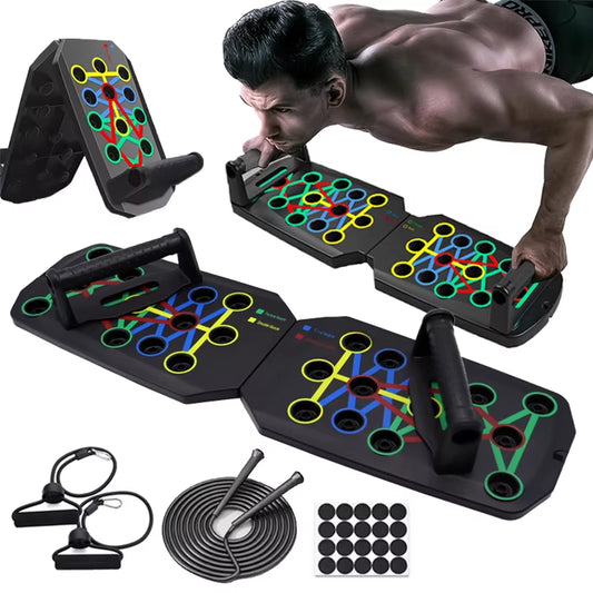 Kit d'Entraînement Pompes. Planche Multifonctionnelle avec comptage automatique 