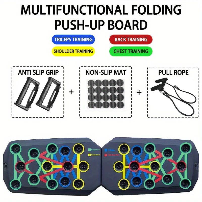Kit d'Entraînement Pompes. Planche Multifonctionnelle avec comptage automatique 